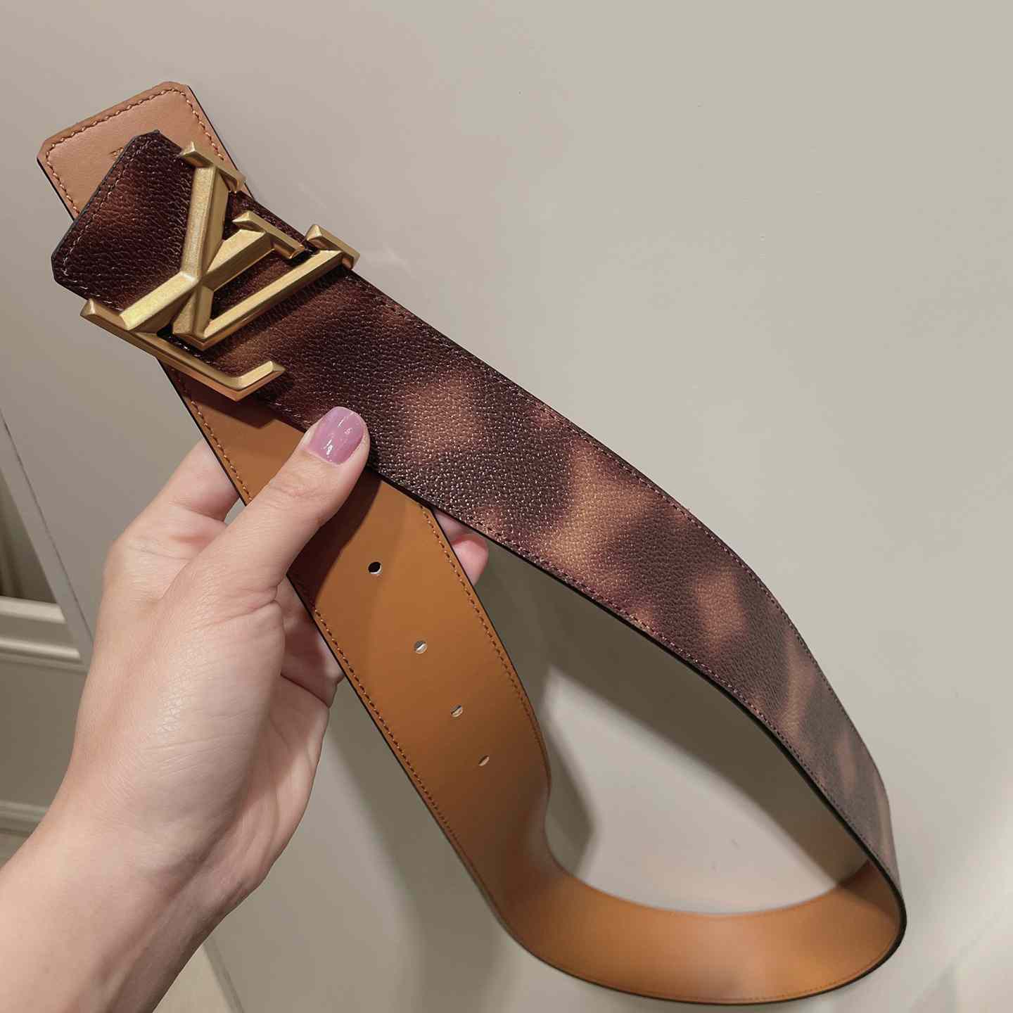 Louis Vuitton LV Pyramide This Is Not MNG 40mm Reversible Belt   - PerfectKickZ