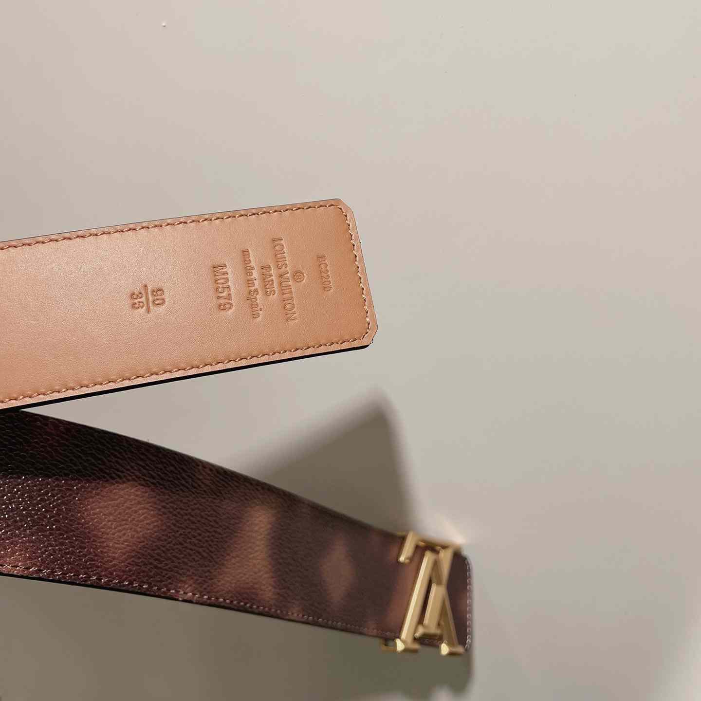 Louis Vuitton LV Pyramide This Is Not MNG 40mm Reversible Belt   - PerfectKickZ