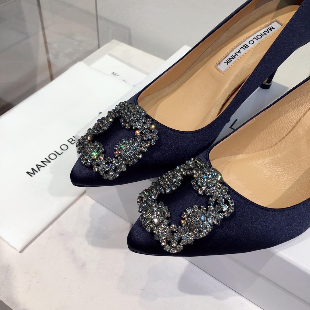 Manolo Blahnik 95mm Hangisi Pumps - PerfectKickZ