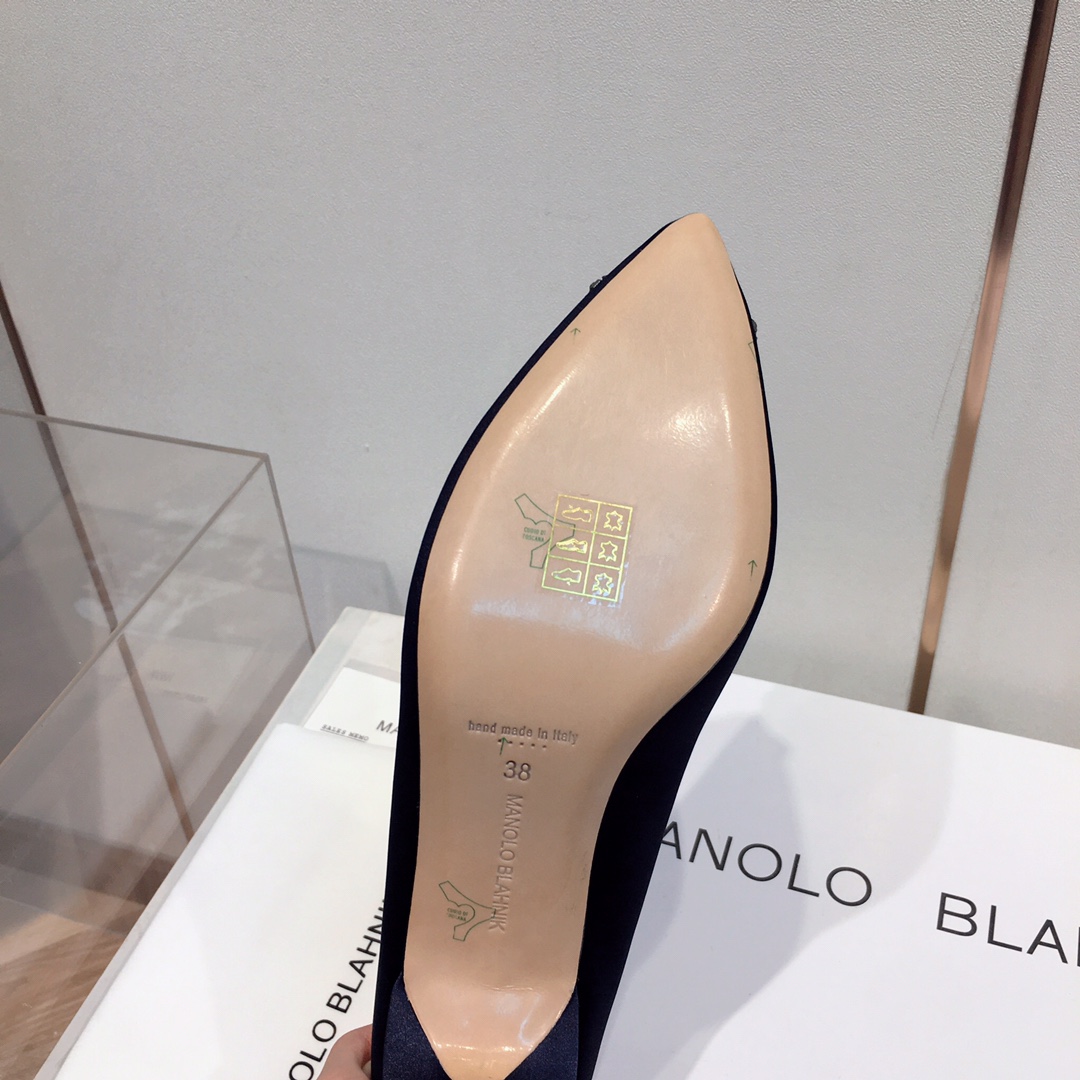 Manolo Blahnik 95mm Hangisi Pumps - PerfectKickZ