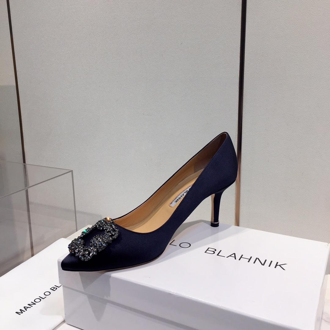 Manolo Blahnik 95mm Hangisi Pumps - PerfectKickZ