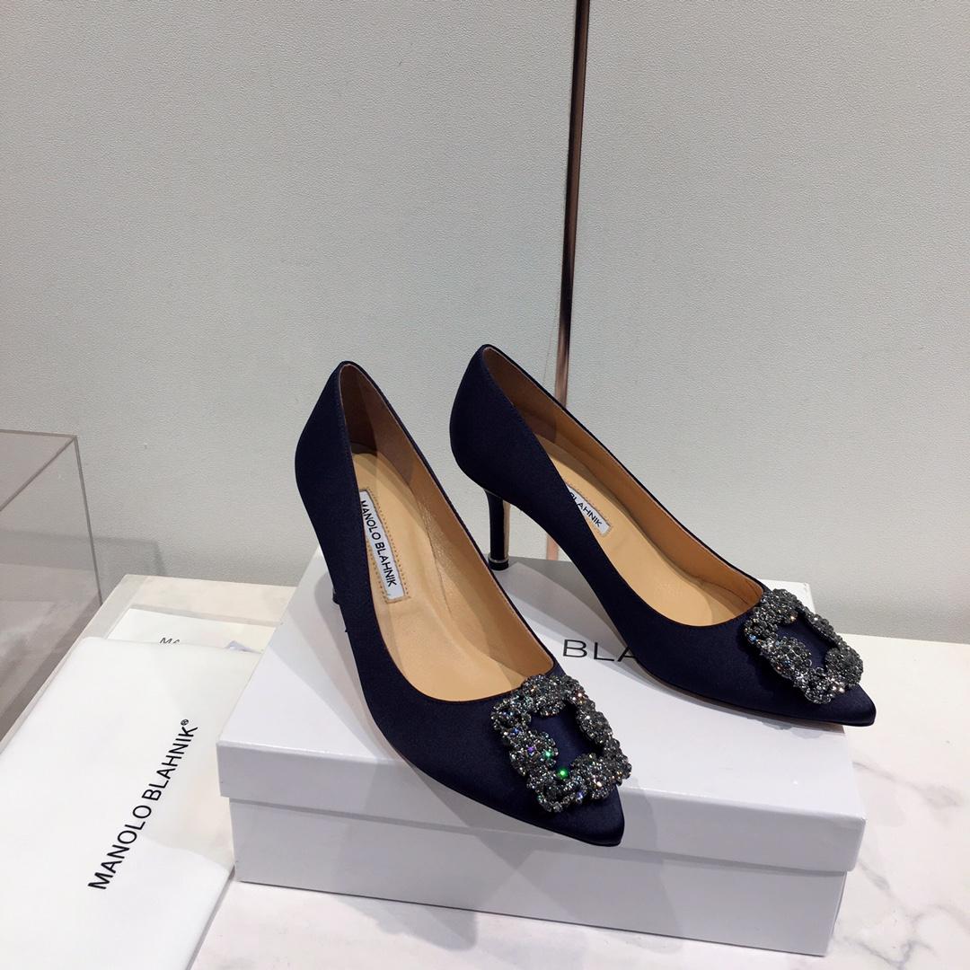 Manolo Blahnik 95mm Hangisi Pumps - PerfectKickZ