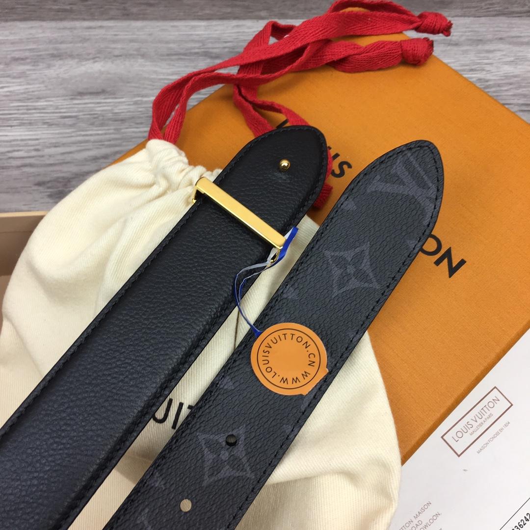 Louis Vuitton LV Trunk 35mm Reversible Belt - PerfectKickZ
