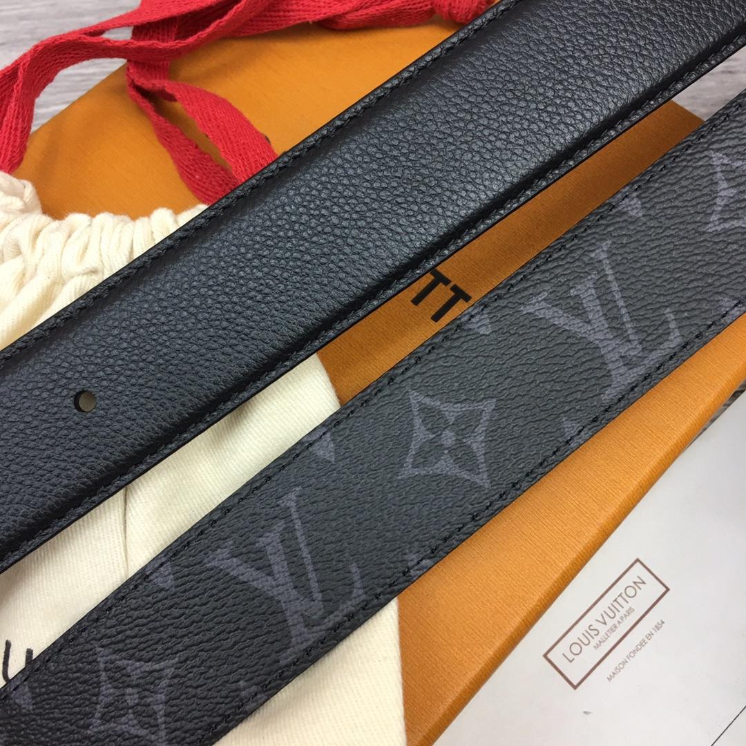 Louis Vuitton LV Trunk 35mm Reversible Belt - PerfectKickZ