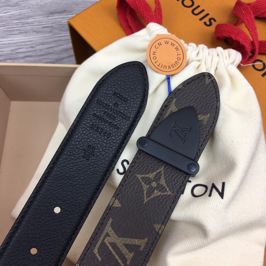 Louis Vuitton LV Trunk 35mm Reversible Belt - PerfectKickZ