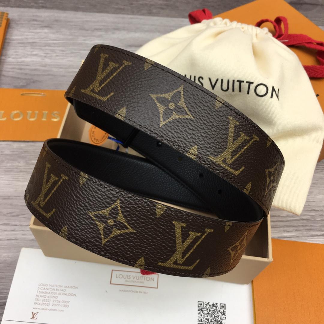 Louis Vuitton LV Trunk 35mm Reversible Belt - PerfectKickZ