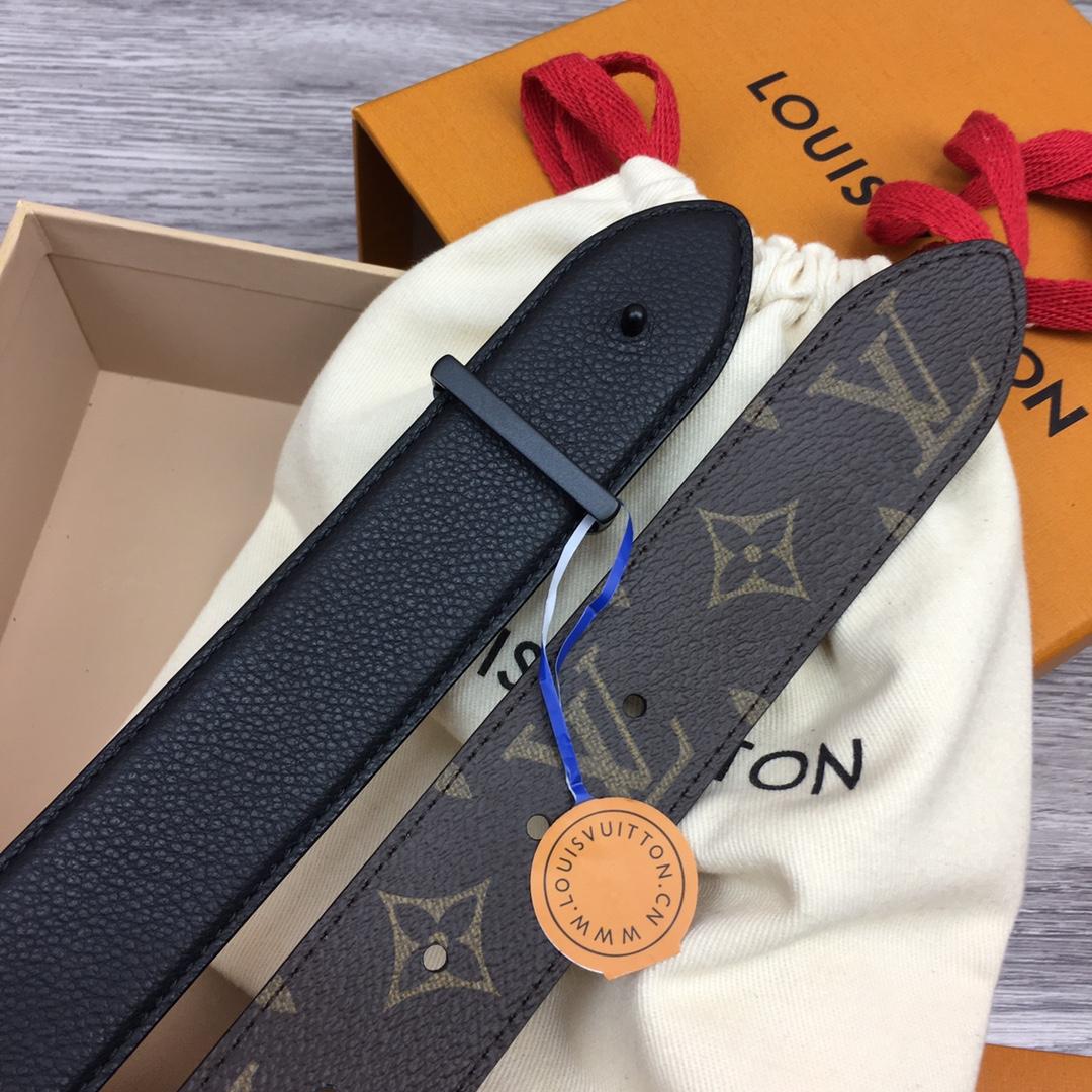 Louis Vuitton LV Trunk 35mm Reversible Belt - PerfectKickZ