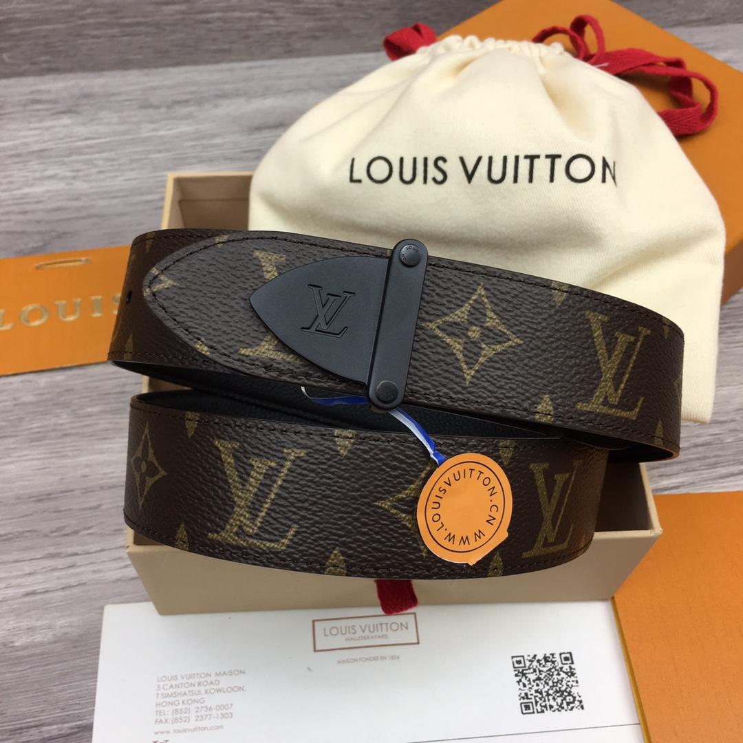 Louis Vuitton LV Trunk 35mm Reversible Belt - PerfectKickZ
