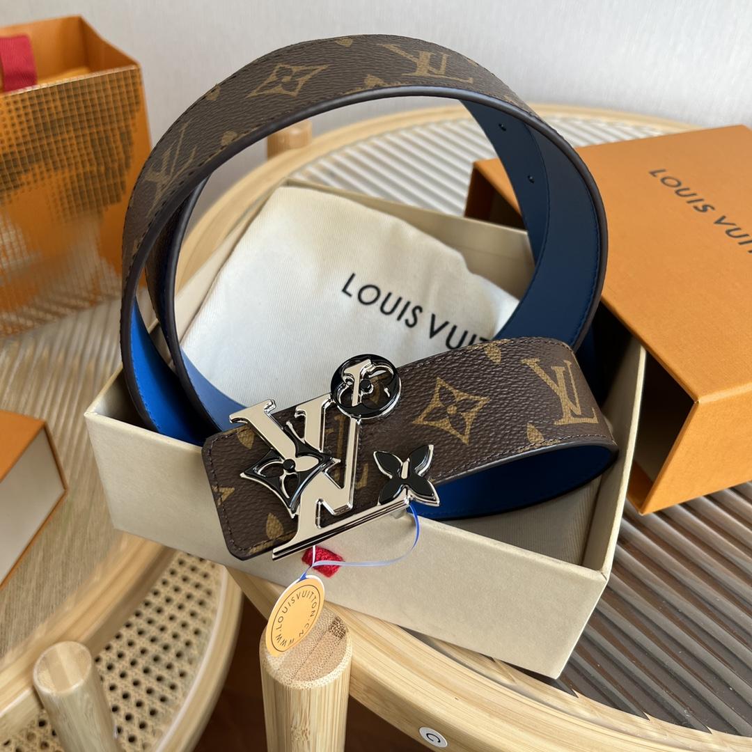 Louis Vuitton LV Blossom 40mm Reversible Belt - PerfectKickZ