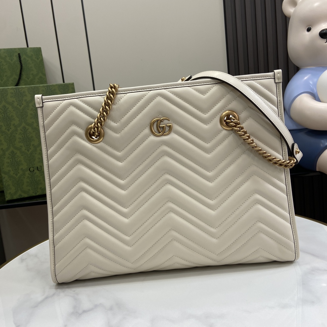 Gucci GG Marmont Medium Tote  - PerfectKickZ