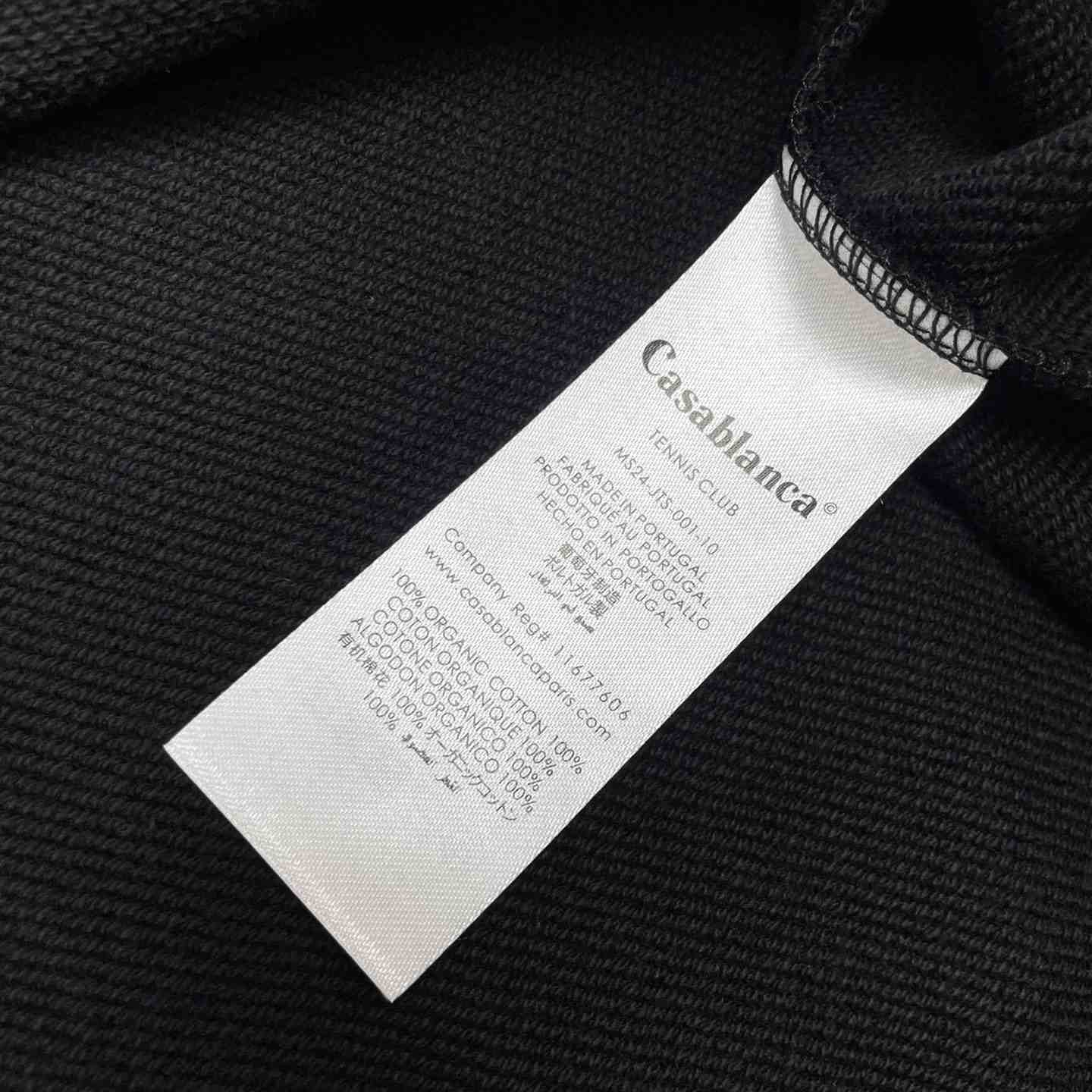 Casablanca Tennis Court Chenille Crew Sweat - PerfectKickZ