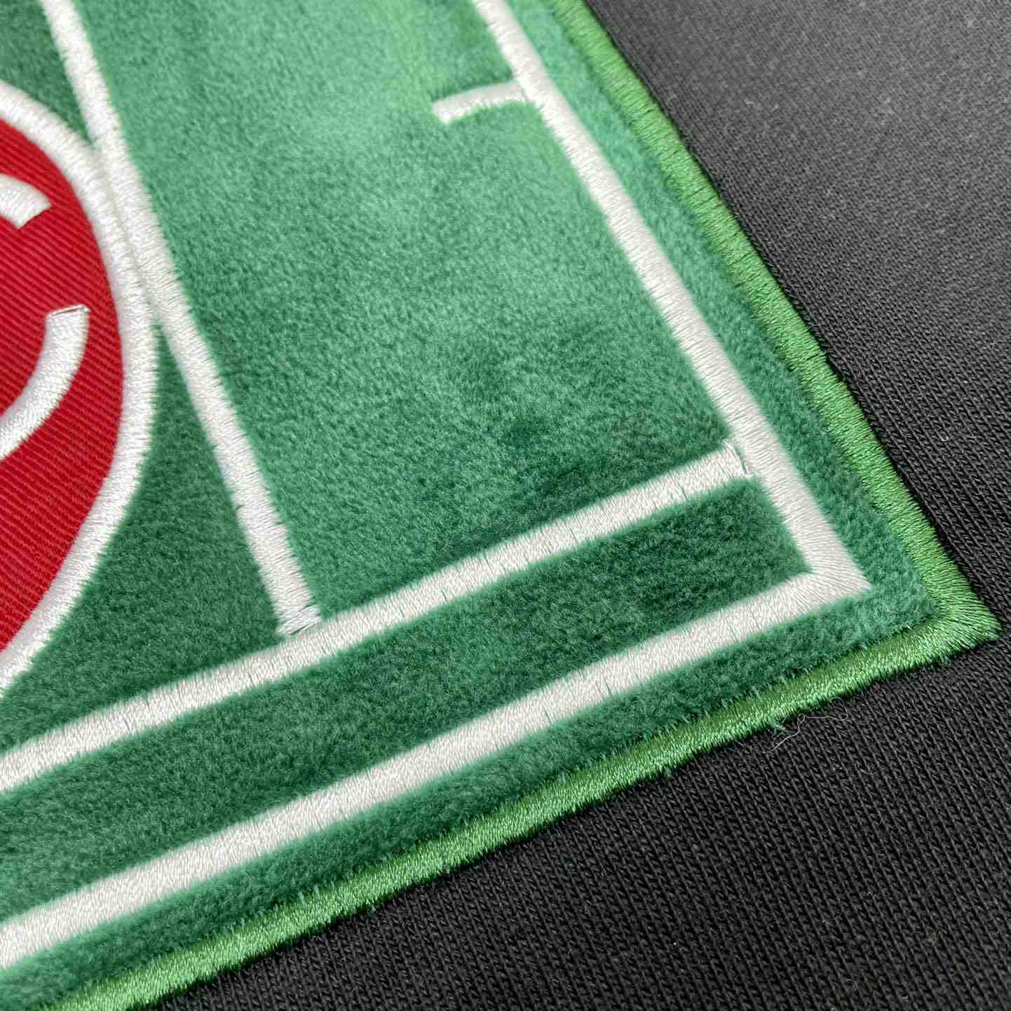 Casablanca Tennis Court Chenille Crew Sweat - PerfectKickZ