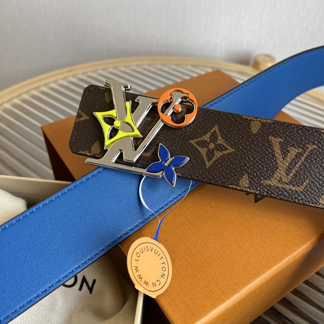 Louis Vuitton LV Blossom 40mm Reversible Belt    M8350U - PerfectKickZ