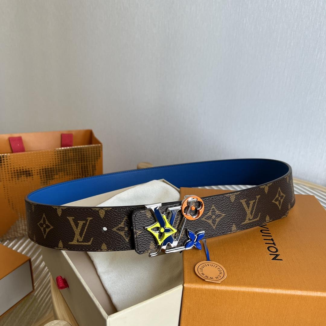 Louis Vuitton LV Blossom 40mm Reversible Belt    M8350U - PerfectKickZ