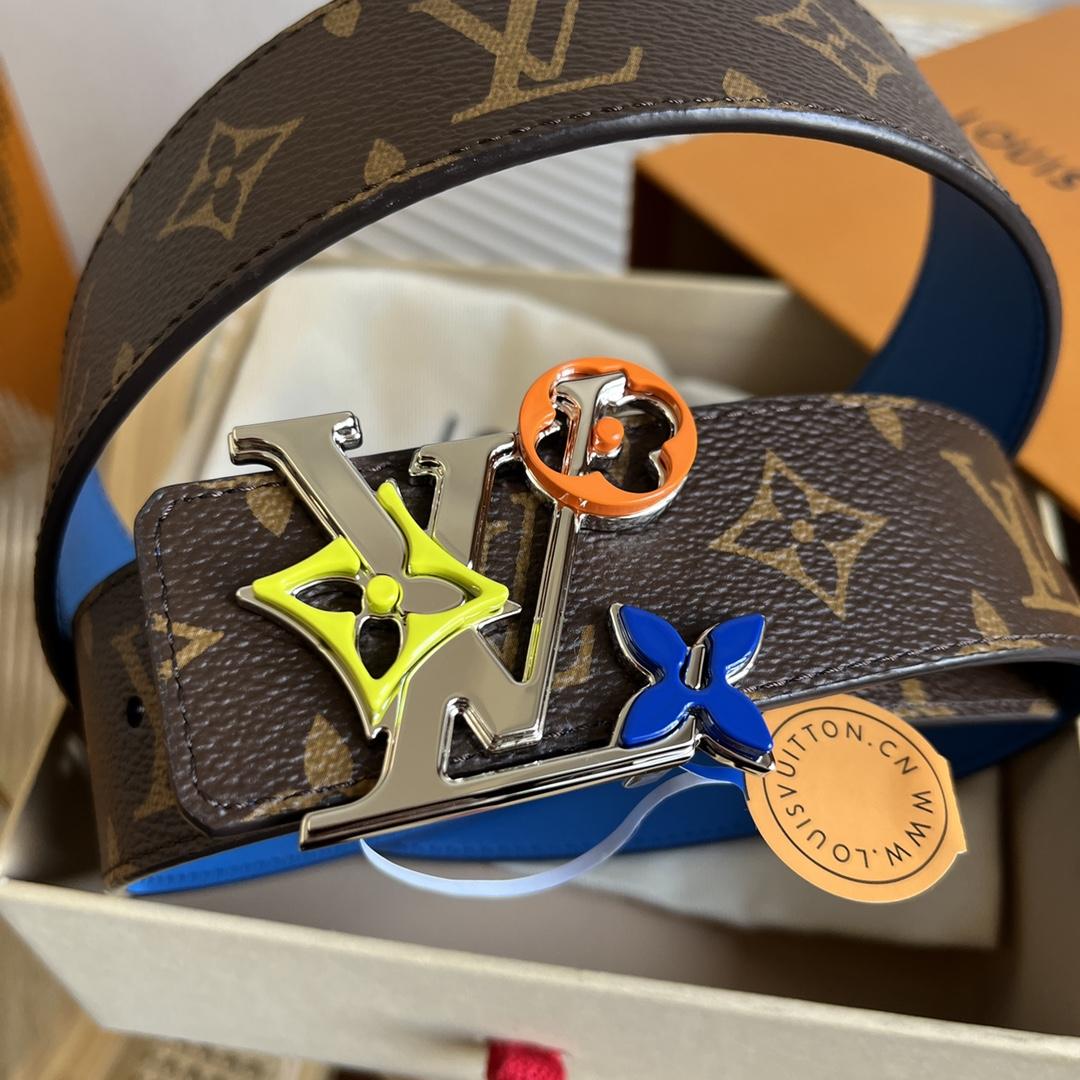 Louis Vuitton LV Blossom 40mm Reversible Belt    M8350U - PerfectKickZ