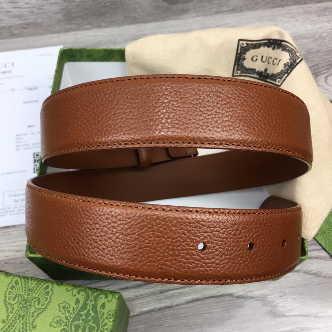 Gucci Leather Belt  35mm - PerfectKickZ