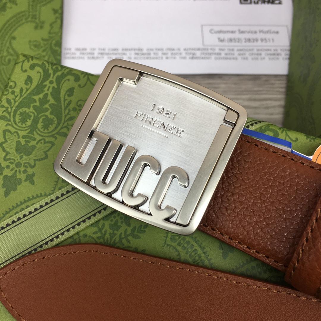 Gucci Leather Belt  35mm - PerfectKickZ