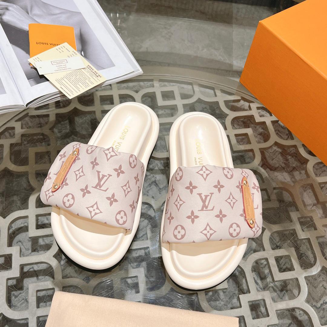 Louis Vuitton Pool Pillow Flat Comfort Mule     1ACJZE - PerfectKickZ