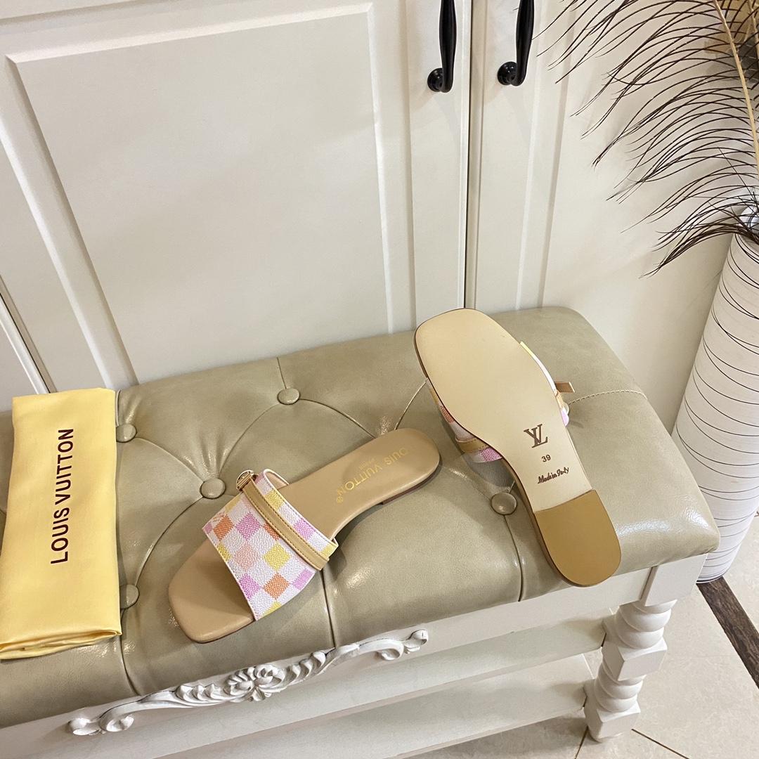 Louis Vuitton Neo Revival Flat Mule   1ACTYE - PerfectKickZ