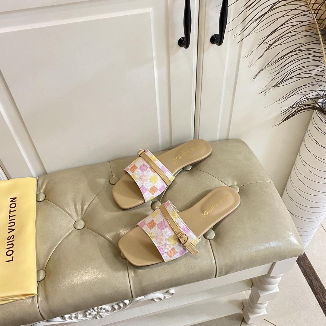Louis Vuitton Neo Revival Flat Mule   1ACTYE - PerfectKickZ