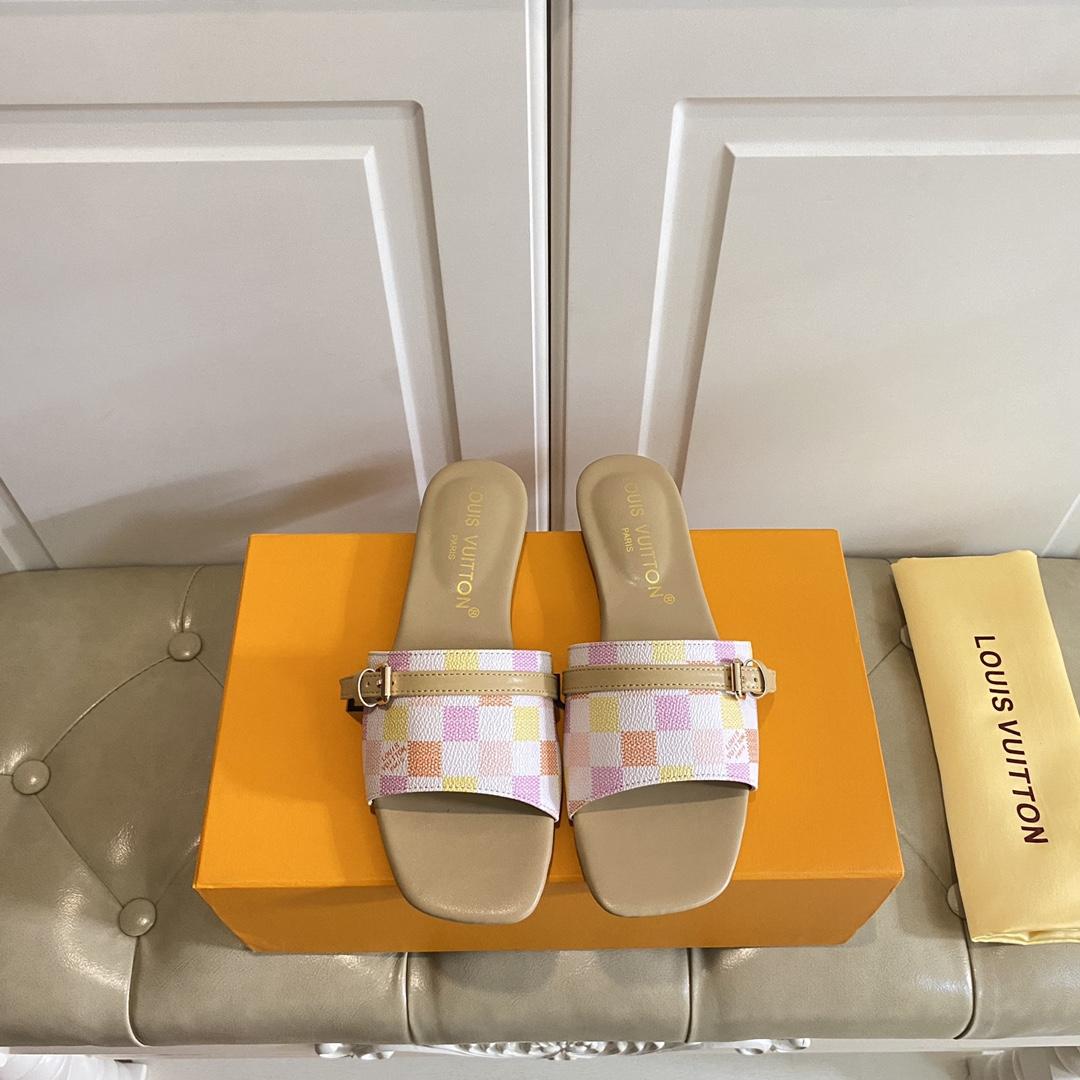 Louis Vuitton Neo Revival Flat Mule   1ACTYE - PerfectKickZ