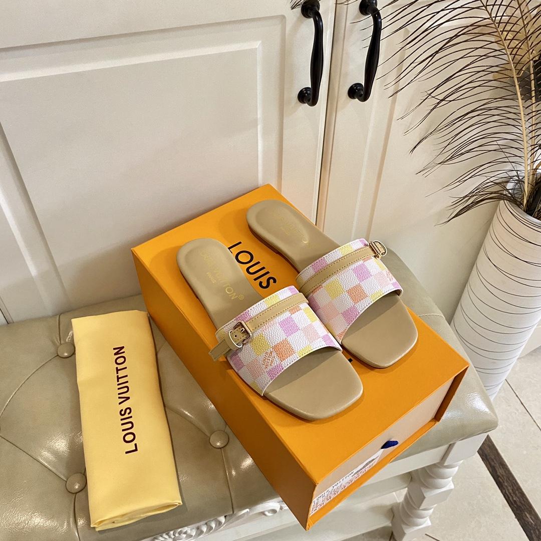 Louis Vuitton Neo Revival Flat Mule   1ACTYE - PerfectKickZ