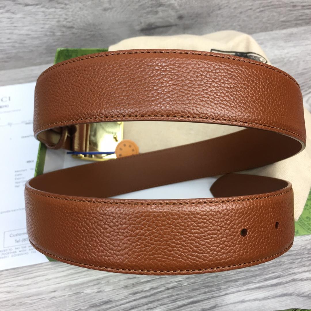 Gucci Leather Belt  35mm - PerfectKickZ