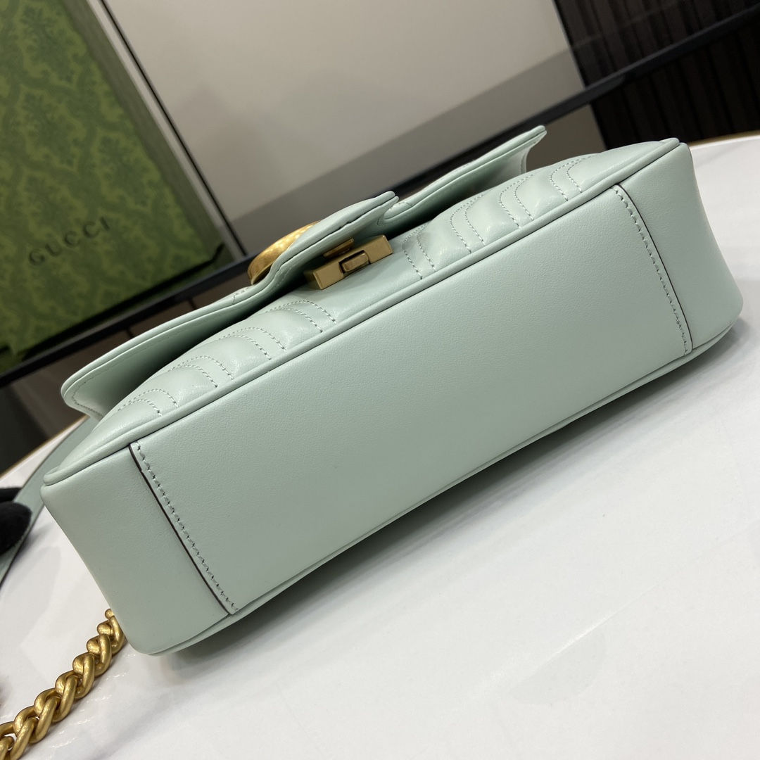 Gucci GG Marmont Matelassé Mini Bag - PerfectKickZ