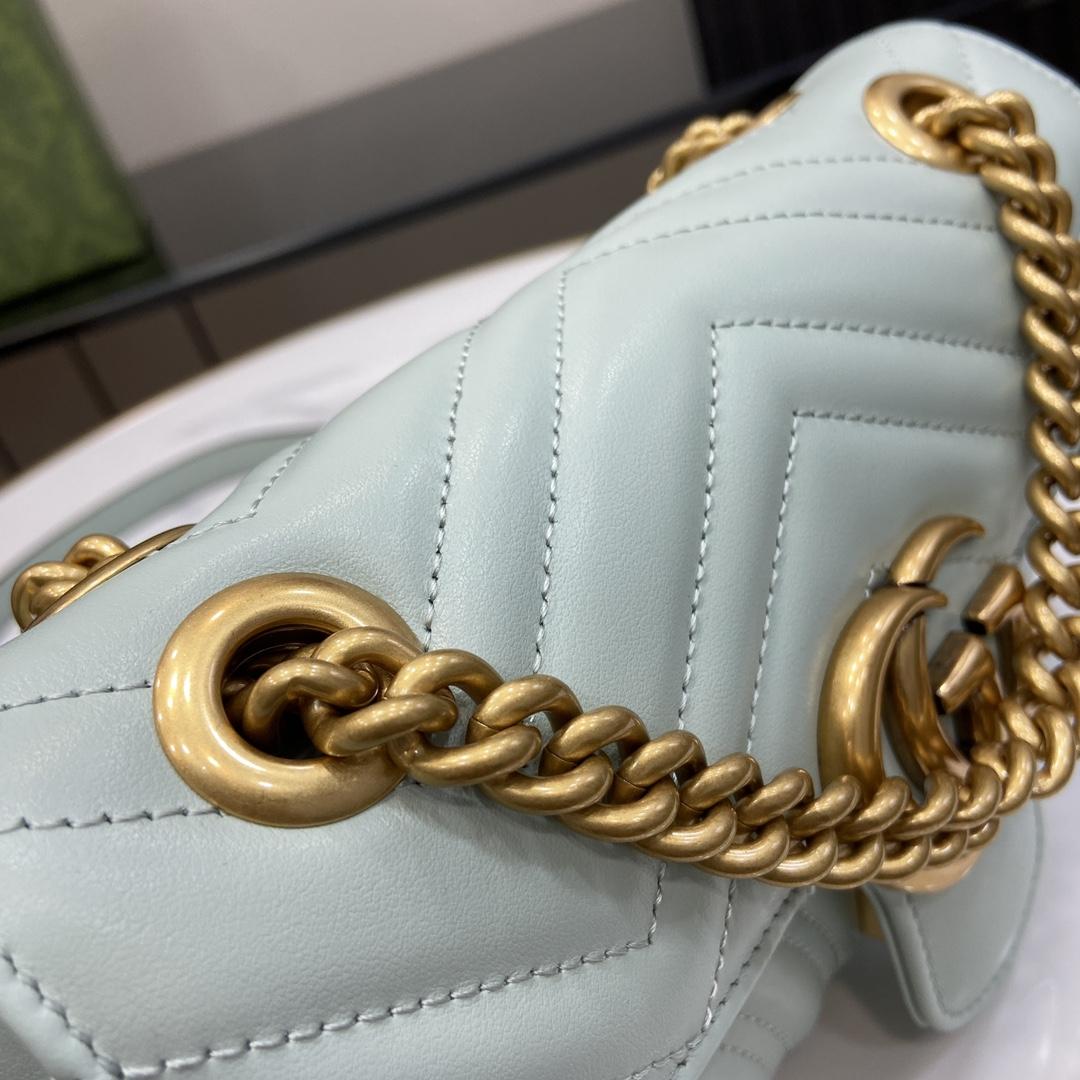Gucci GG Marmont Matelassé Mini Bag - PerfectKickZ