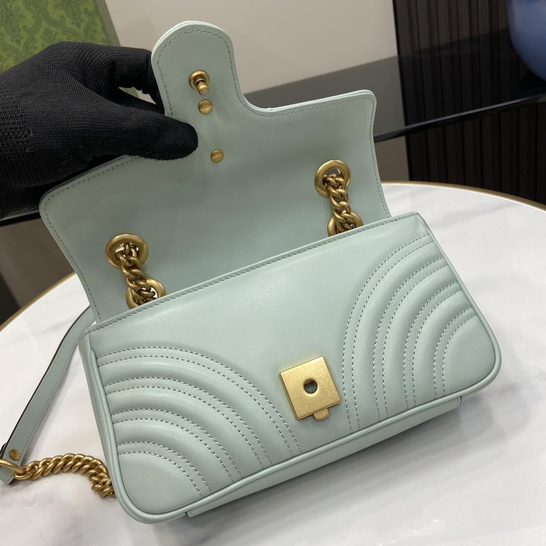 Gucci GG Marmont Matelassé Mini Bag - PerfectKickZ