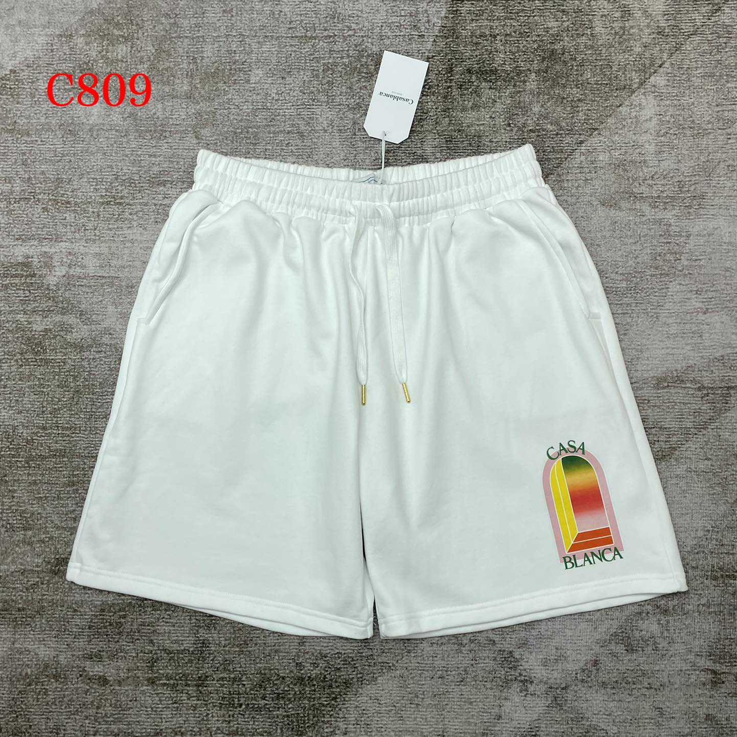 Casablanca Sweat Shorts   c809 - PerfectKickZ