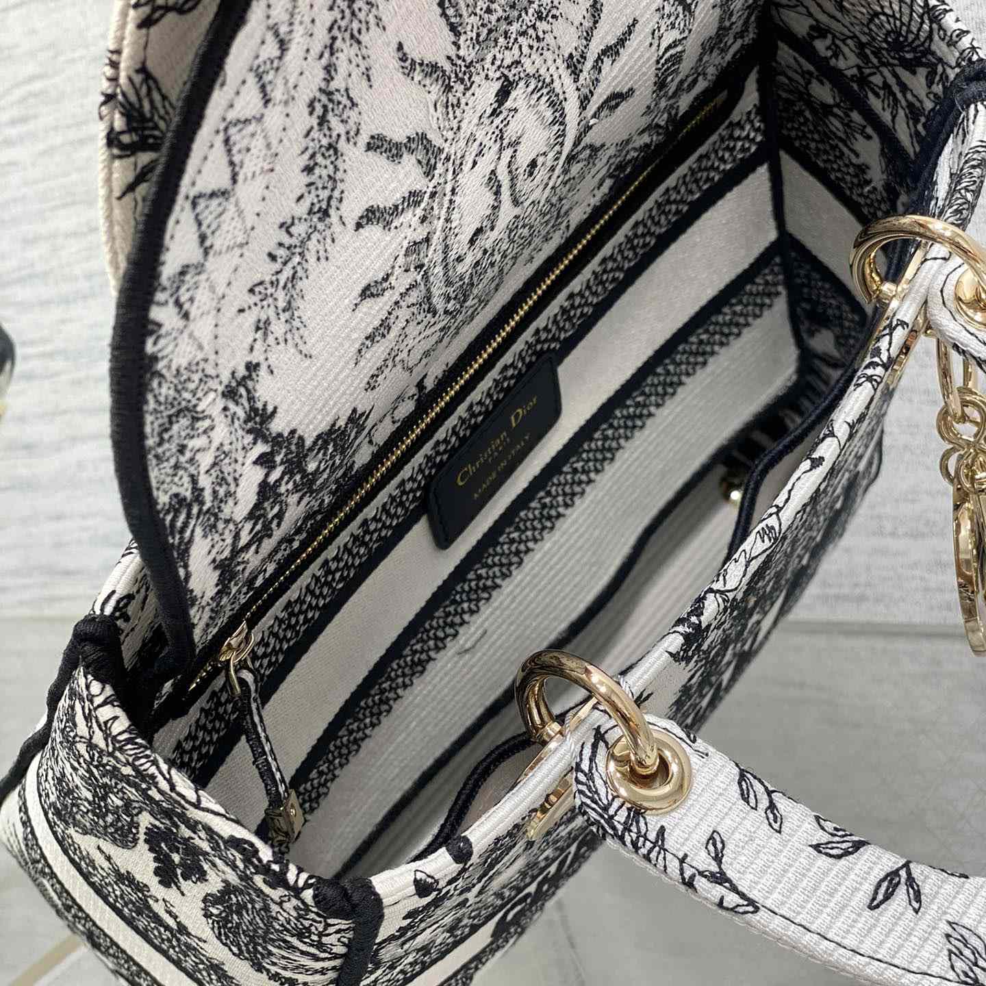 Dior Medium Lady D-Lite Bag - PerfectKickZ