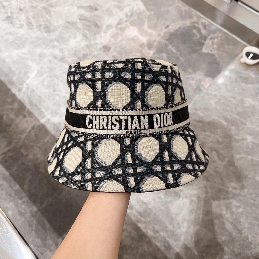 Dior D-Bobby Macrocannage Small Brim Bucket Hat - PerfectKickZ