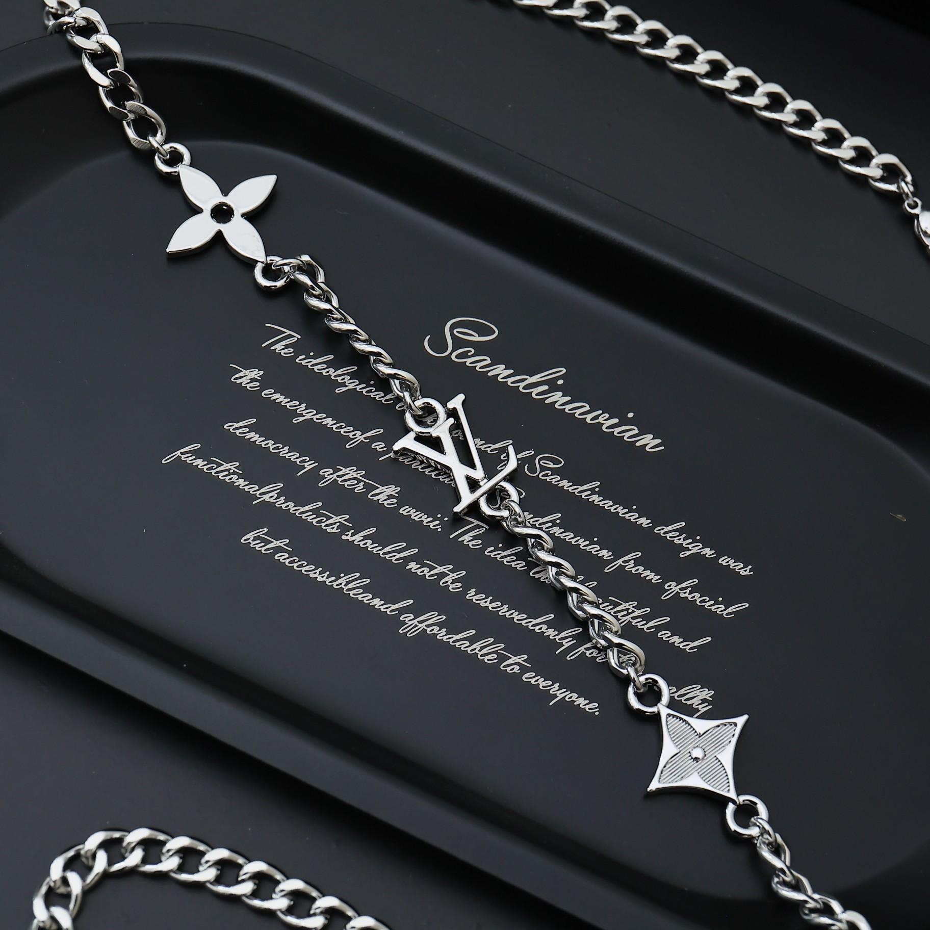 Louis Vuitton MNG Row Necklace   M01490 - PerfectKickZ