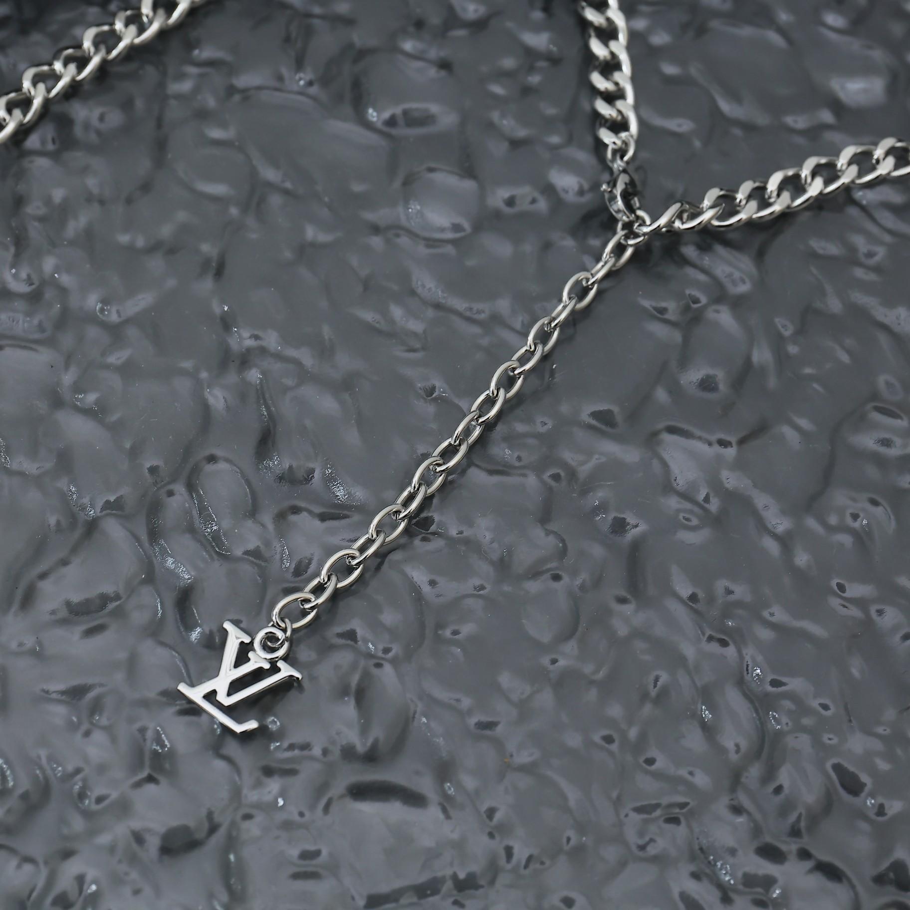 Louis Vuitton MNG Row Necklace   M01490 - PerfectKickZ