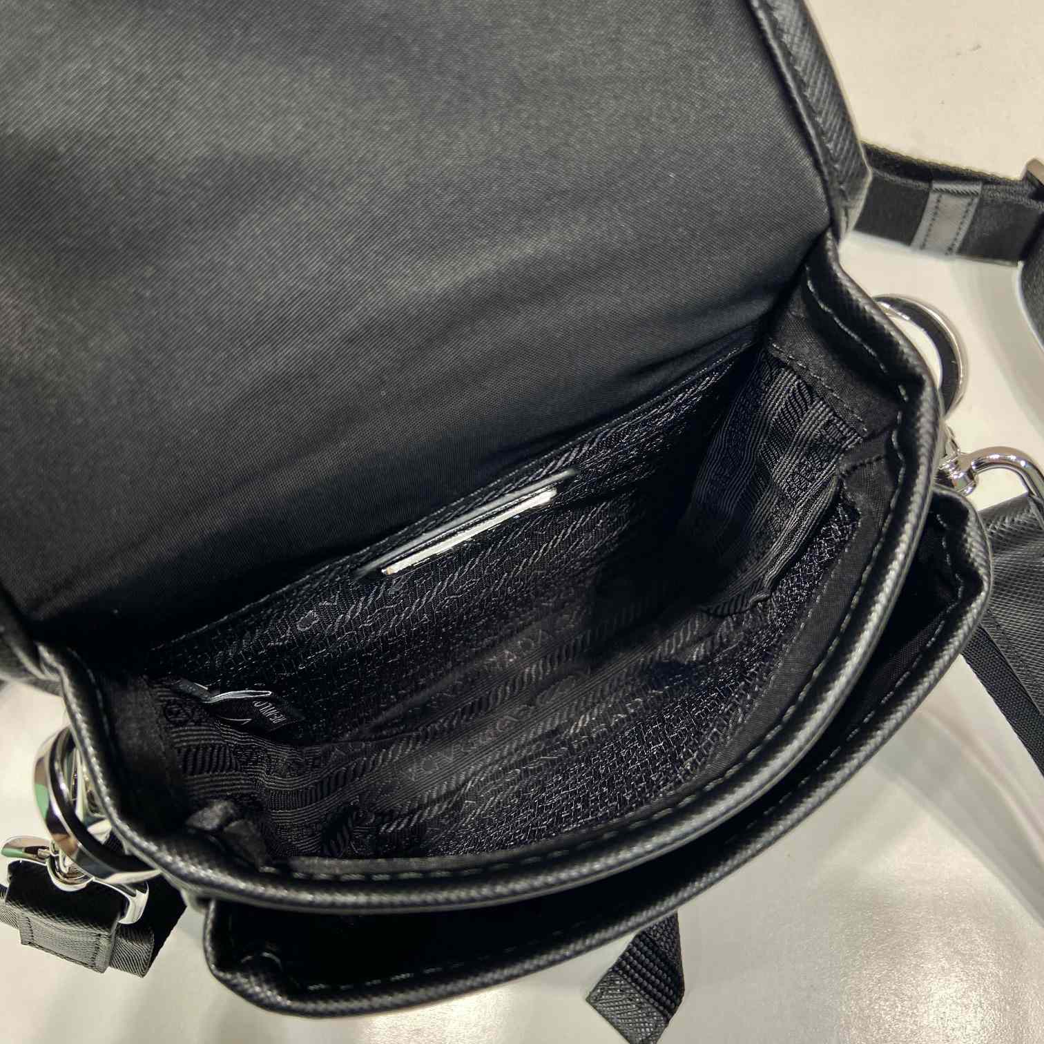 Prada Re-Nylon And Saffiano Leather Shoulder Bag - PerfectKickZ
