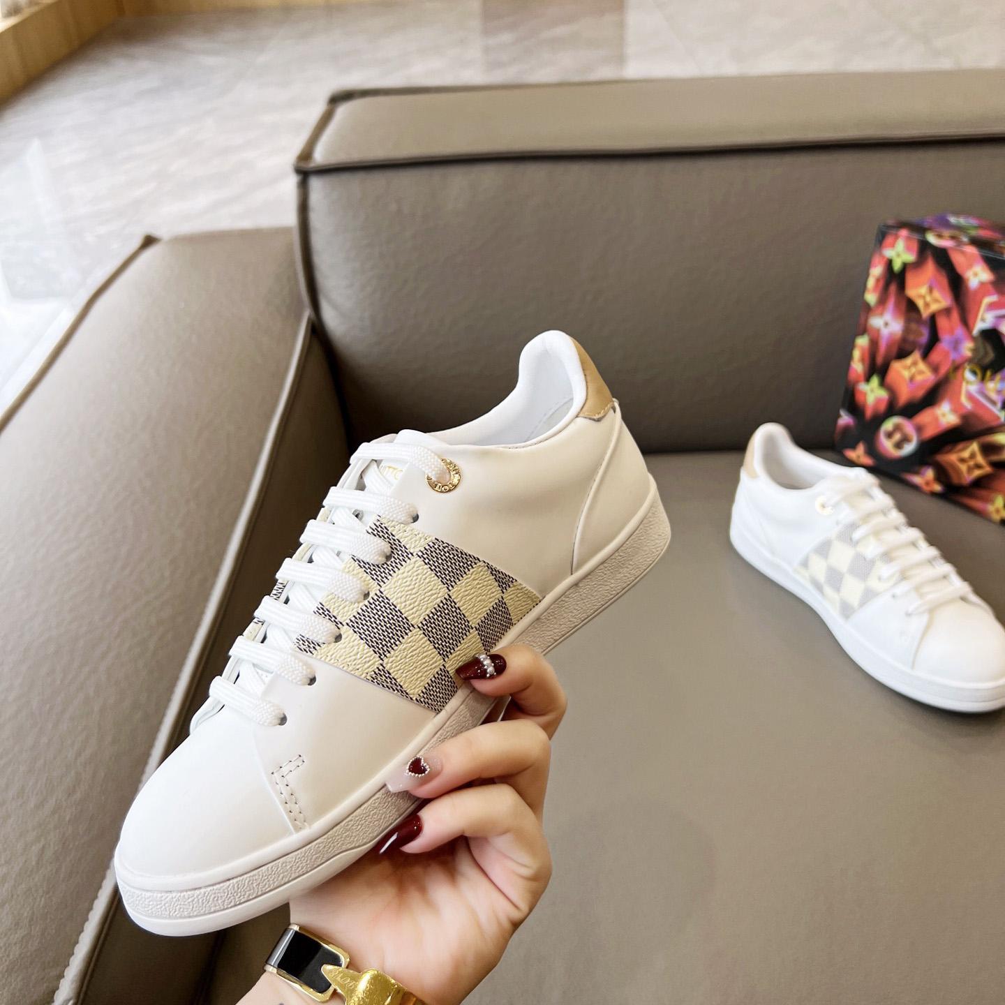 Louis Vuitton Damier Azur Front Row Sneaker - PerfectKickZ
