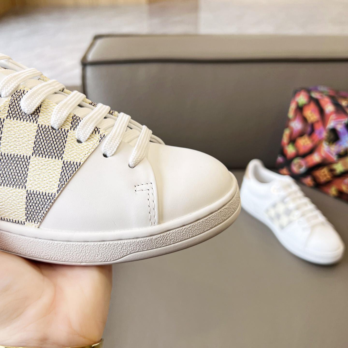 Louis Vuitton Damier Azur Front Row Sneaker - PerfectKickZ
