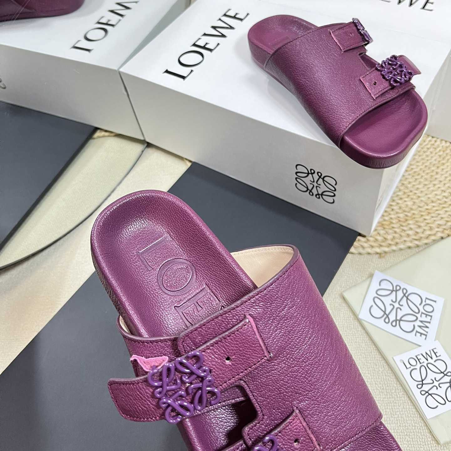 Loewe Ease slide In Goatskin - PerfectKickZ