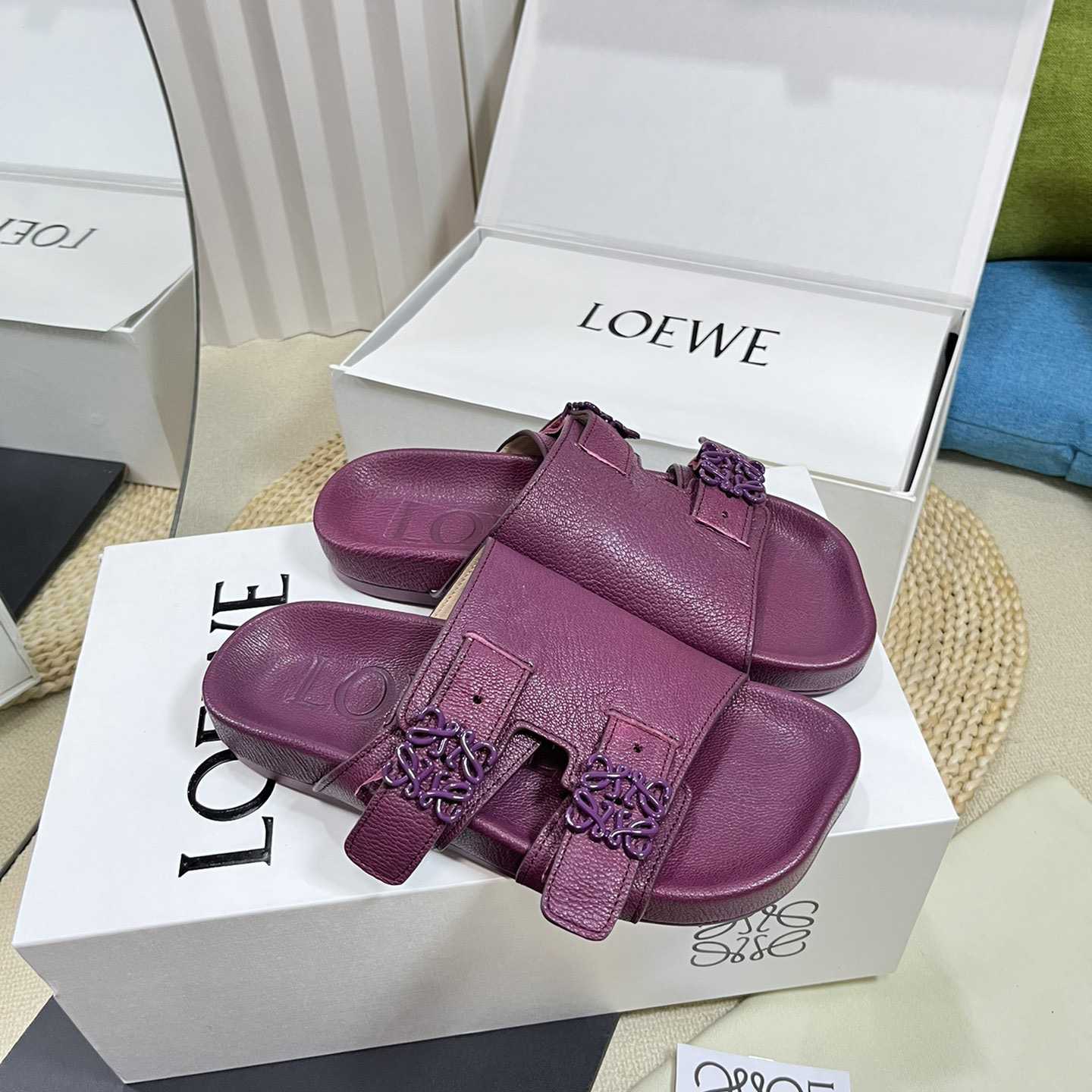 Loewe Ease slide In Goatskin - PerfectKickZ