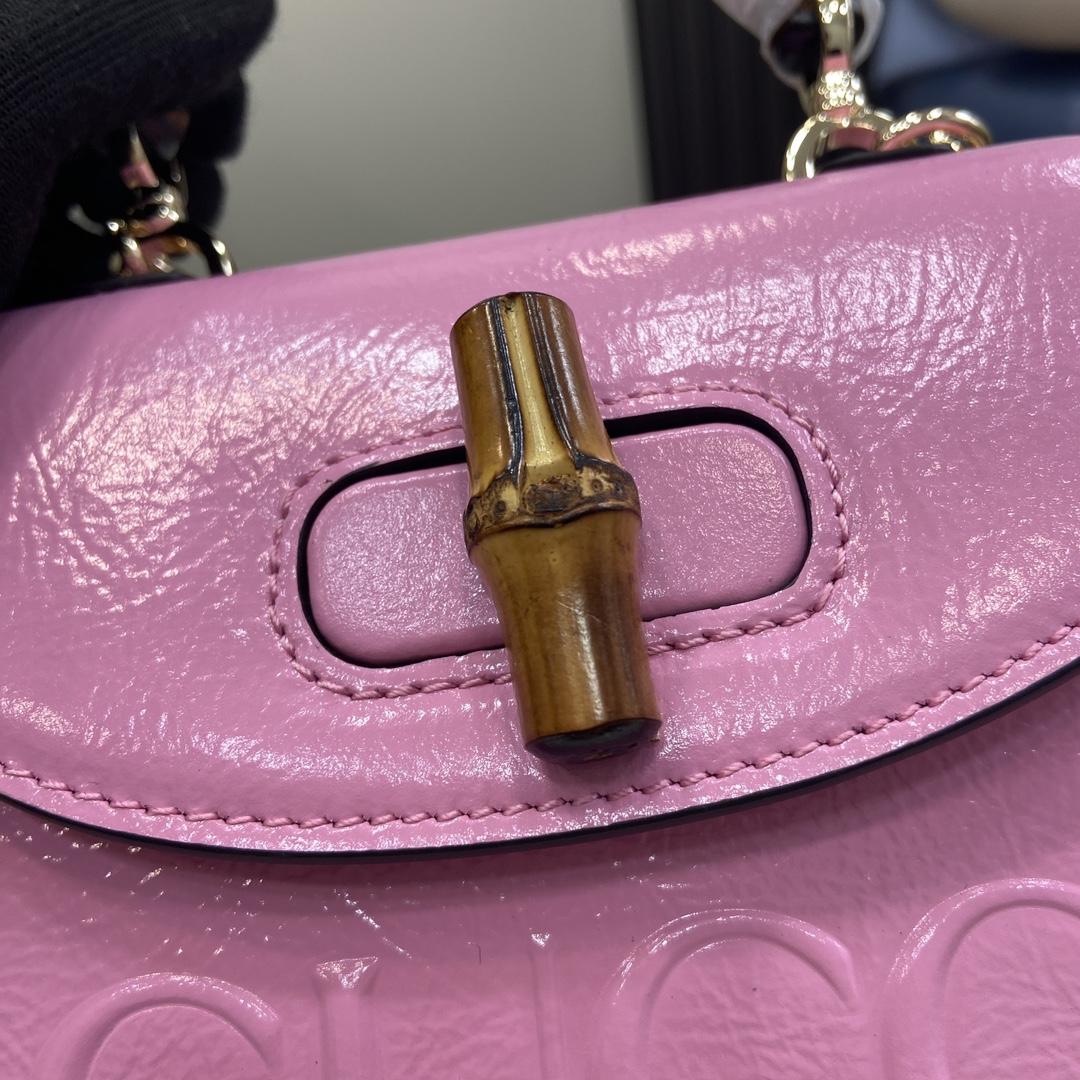 Gucci Bamboo 1947 Mini Top Handle Bag - PerfectKickZ