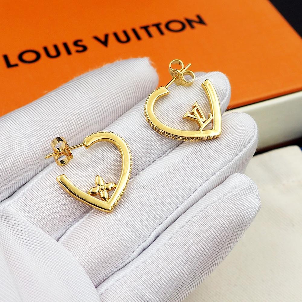 Louis Vuitton My LV Love Earrings   M01616 - PerfectKickZ