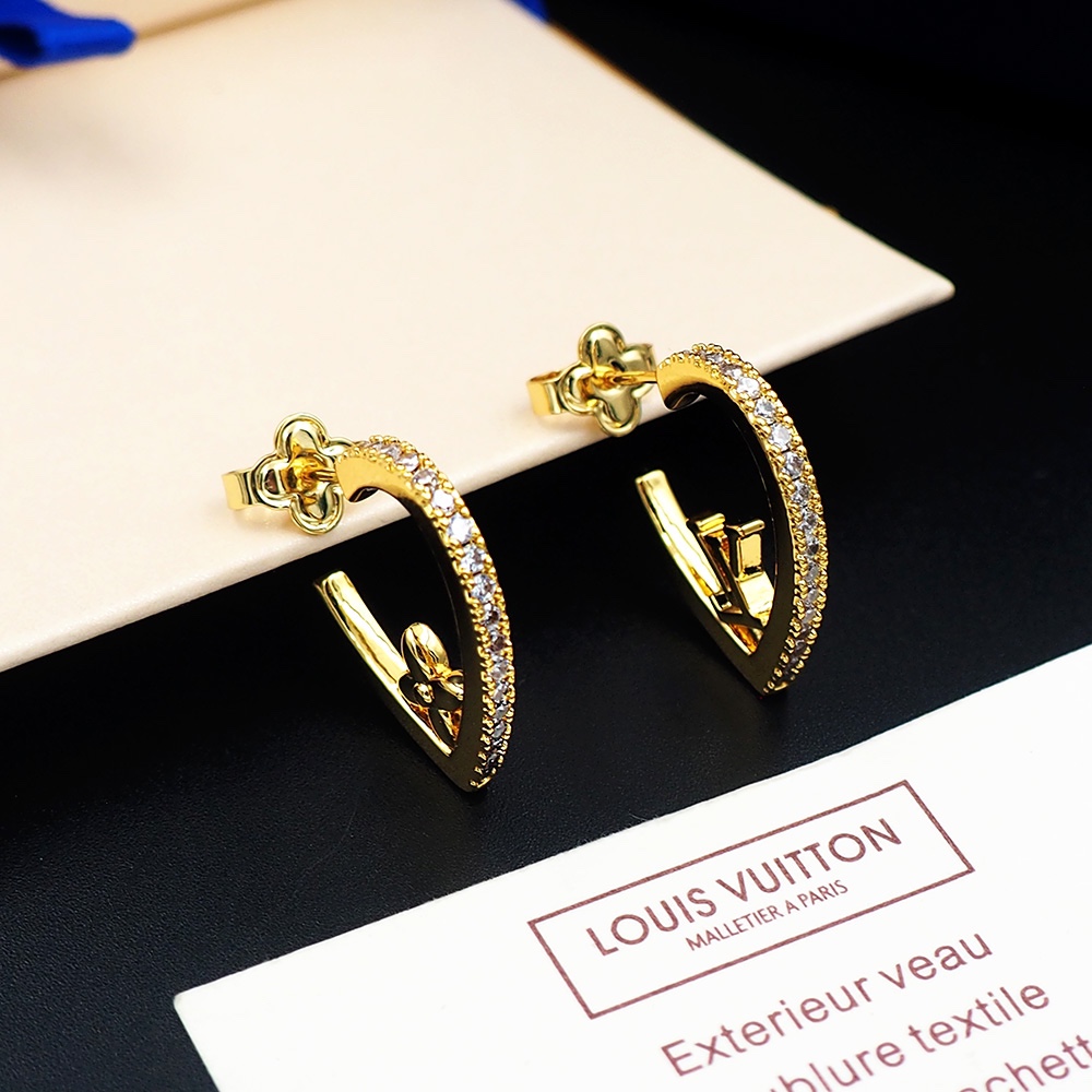 Louis Vuitton My LV Love Earrings   M01616 - PerfectKickZ