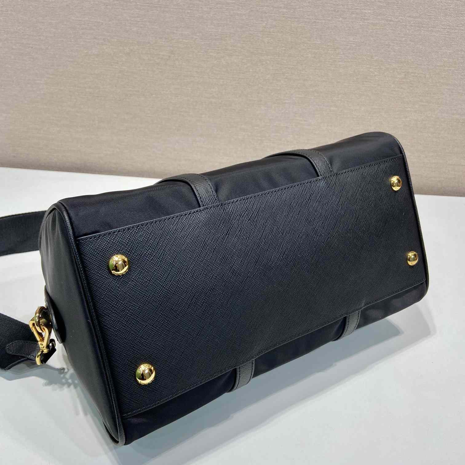 Prada Re-Edition 1978 Medium Re-Nylon And Saffiano Leather Top-handle Bag - PerfectKickZ