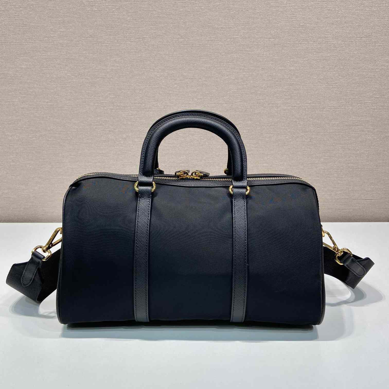 Prada Re-Edition 1978 Medium Re-Nylon And Saffiano Leather Top-handle Bag - PerfectKickZ