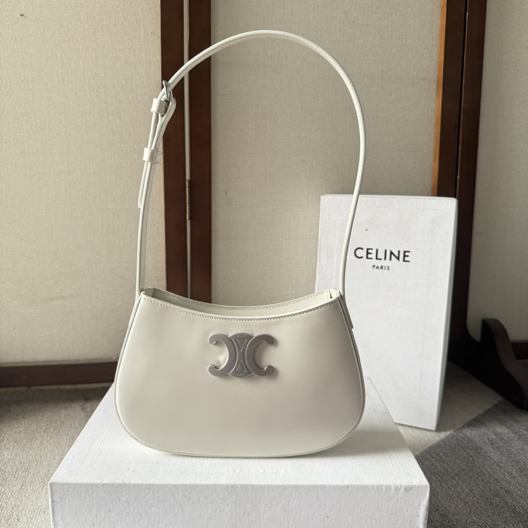 Celine Medium Tilly Bag In Shiny Calfskin  - PerfectKickZ