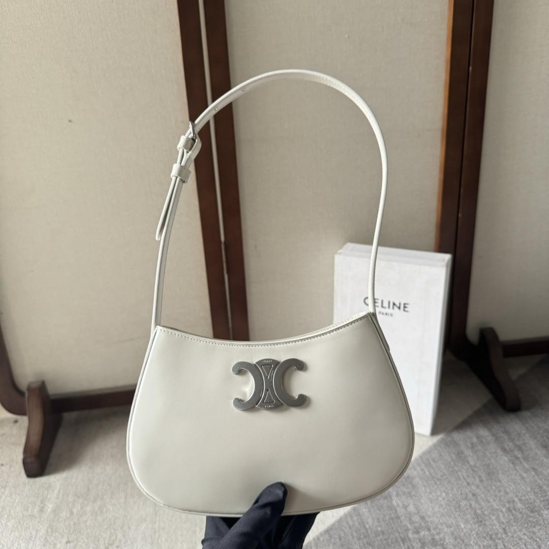 Celine Medium Tilly Bag In Shiny Calfskin  - PerfectKickZ