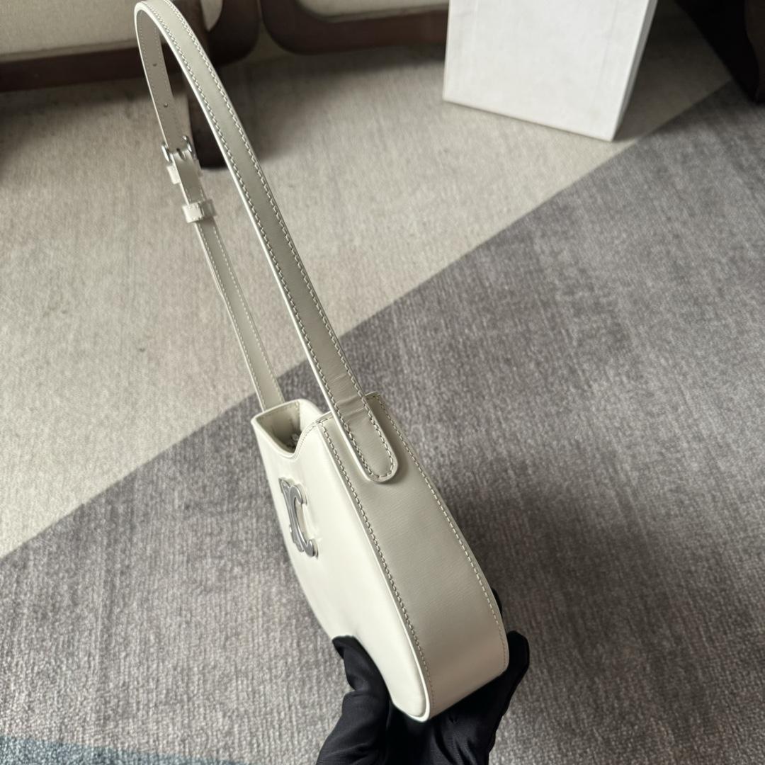 Celine Medium Tilly Bag In Shiny Calfskin  - PerfectKickZ