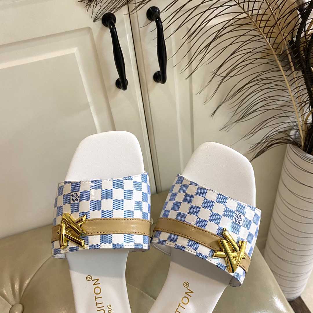 Louis Vuitton Neo Revival Flat Mule   1ACSNC - PerfectKickZ