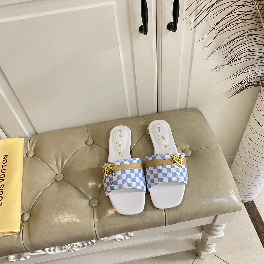 Louis Vuitton Neo Revival Flat Mule   1ACSNC - PerfectKickZ